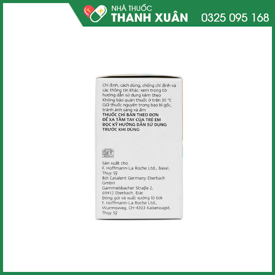 Rocaltrol 0,25mcg thuốc điều trị chứng loãng xương, loạn dưỡng xương, thiểu năng tuyến cận giáp và còi xương